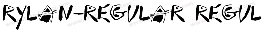 Rylan-Regular Regula字体转换